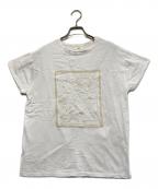 Eaphiエフィ）の古着「EMBROIDERY SHORT SLEEVE SHIRTS/Tシャツ」｜ホワイト