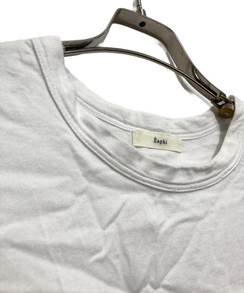 Eaphi（エフィ）Eaphi (エフィ) EMBROIDERY SHORT SLEEVE SHIRTS/Tシャツ ホワイト サイズ:Freeの古着・服飾アイテム