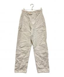 45R（フォーティファイブ・アール）の古着「リネンの908ベイカーパンツ」｜ベージュ