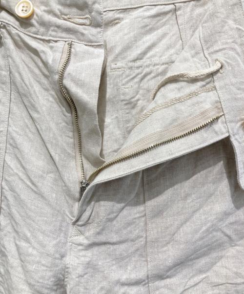 45R（フォーティファイブ・アール）45R (フォーティファイブ・アール) リネンの908ベイカーパンツ ベージュ サイズ:1の古着・服飾アイテム