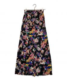 VIVIENNE TAM（ヴィヴィアンタム）の古着「柄パンツ」｜ブラック