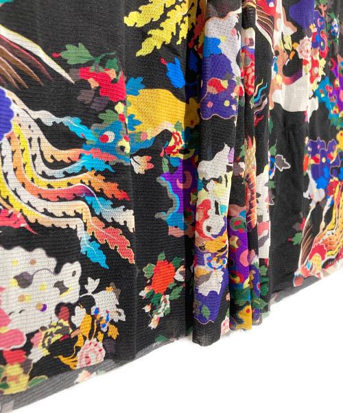 VIVIENNE TAM（ヴィヴィアンタム）VIVIENNE TAM (ヴィヴィアンタム) 柄パンツ ブラック サイズ:38の古着・服飾アイテム