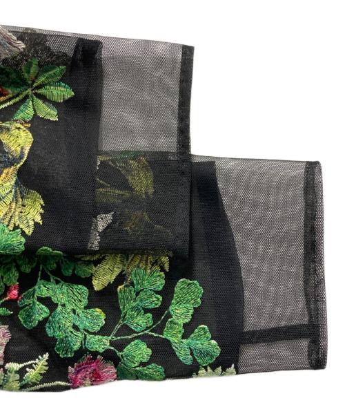 REGENCE（レジァンス）REGENCE (レジァンス) 花柄ワンピース ブラック サイズ:38の古着・服飾アイテム