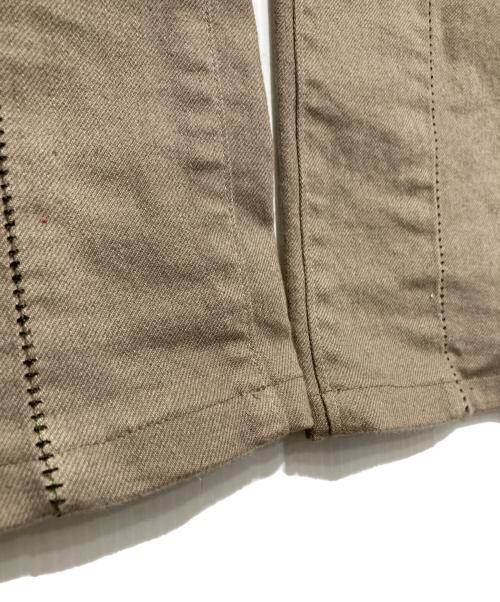 ripvanwinkle（リップヴァンウィンクル）ripvanwinkle (リップヴァンウィンクル) R+040 イージーパンツ カーキ サイズ:3の古着・服飾アイテム