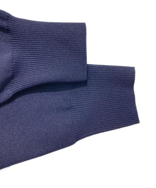 JUSGLITTY（ジャスグリッティー）JUSGLITTY (ジャスグリッティー) アンサンブルニットジャケット ネイビー サイズ:SIZE 2の古着・服飾アイテム