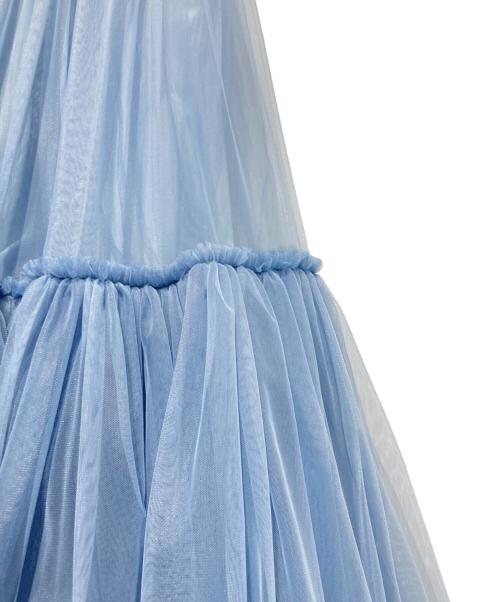 TSURU by MARIKO OIKAWA（ツルバイマリコオイカワ）Tsuru by Mariko Oikawa (ツルバイマリコオイカワ) チュールスカート スカイブルー サイズ:FREEの古着・服飾アイテム