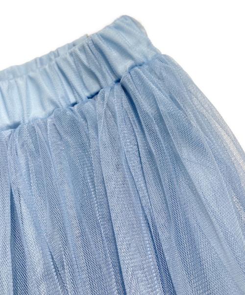 TSURU by MARIKO OIKAWA（ツルバイマリコオイカワ）Tsuru by Mariko Oikawa (ツルバイマリコオイカワ) チュールスカート スカイブルー サイズ:FREEの古着・服飾アイテム