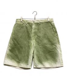 stussy（ステューシー）の古着「Big OL Short Spray Dye」｜グリーン