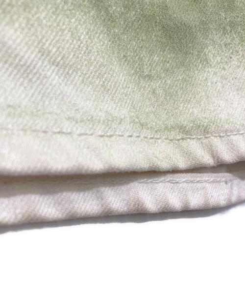 stussy（ステューシー）stussy (ステューシー) Big OL Short Spray Dye グリーン サイズ:32の古着・服飾アイテム