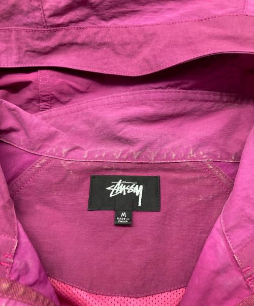 stussy（ステューシー）stussy (ステューシー) BEACH SHELL WAVE DYE パープル サイズ:Mの古着・服飾アイテム