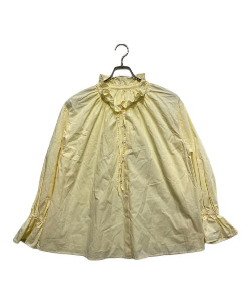 SLOBE IENA（スローブ イエナ）SLOBE IENA (スローブ イエナ) タイプライターフリルブラウス イエロー サイズ:Freeの古着・服飾アイテム