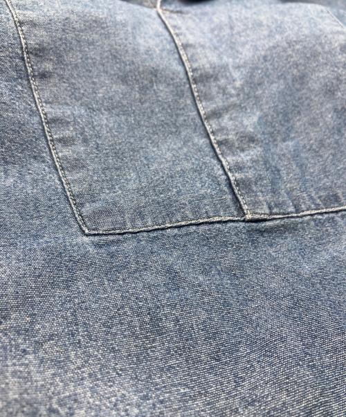 SLOBE IENA（スローブ イエナ）SLOBE IENA (スローブ イエナ) LEDENIM ボサムボウタイトップス ブルー サイズ:FREEの古着・服飾アイテム