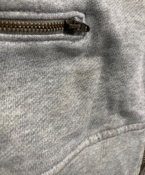 POLO RALPH LAUREN（ポロ・ラルフローレン）POLO RALPH LAUREN (ポロ・ラルフローレン) ジップアップスウェット グレー サイズ:Lの古着・服飾アイテム