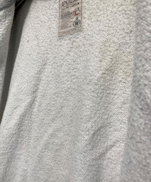 POLO RALPH LAUREN（ポロ・ラルフローレン）POLO RALPH LAUREN (ポロ・ラルフローレン) ジップアップスウェット グレー サイズ:Lの古着・服飾アイテム