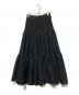 CFCL（シーエフシーエル）の古着「CASCADES TIERED SKIRT」｜ブラック