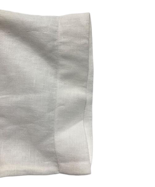 Bagutta（バグッタ）Bagutta (バグッタ) リネン半袖シャツ ホワイト サイズ:XSの古着・服飾アイテム