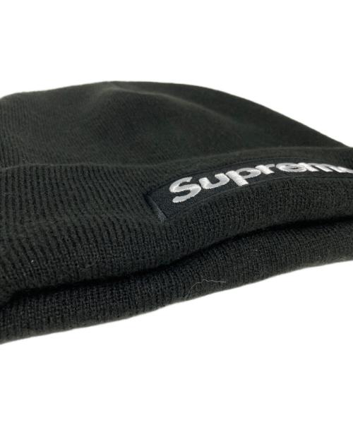 SUPREME（シュプリーム）Supreme (シュプリーム) New Era (ニューエラ) ニット帽 ブラックの古着・服飾アイテム
