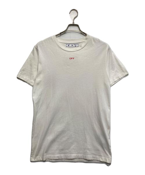 OFFWHITE（オフホワイト）OFFWHITE (オフホワイト) STENCIL S/S SLIM TEE ホワイト サイズ:Mの古着・服飾アイテム
