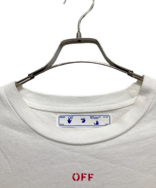 OFFWHITE（オフホワイト）OFFWHITE (オフホワイト) STENCIL S/S SLIM TEE ホワイト サイズ:Mの古着・服飾アイテム