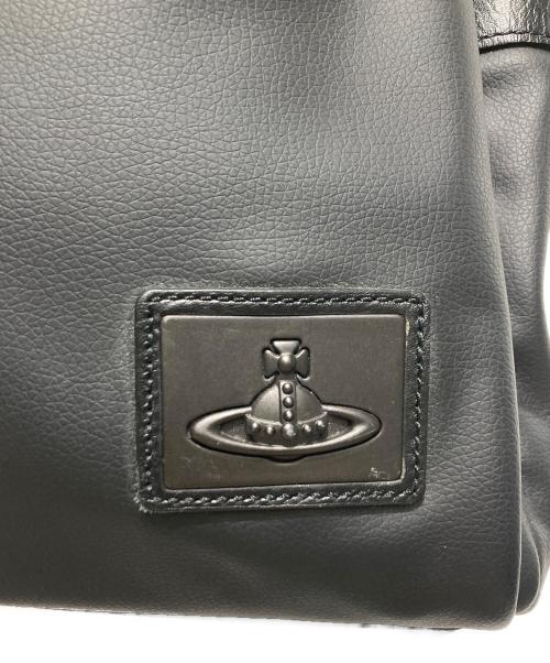 Vivienne Westwood（ヴィヴィアンウエストウッド）Vivienne Westwood (ヴィヴィアンウエストウッド) オーブプレートバックパック ブラック サイズ:不明の古着・服飾アイテム