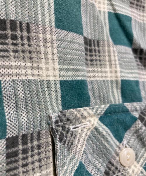 RRL（ダブルアールエル）RRL (ダブルアールエル) チェックシャツ グリーン×ベージュ サイズ:Sの古着・服飾アイテム