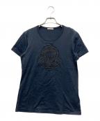 MONCLERモンクレール）の古着「T-SHIRT GIROCOLLO」｜ブラック