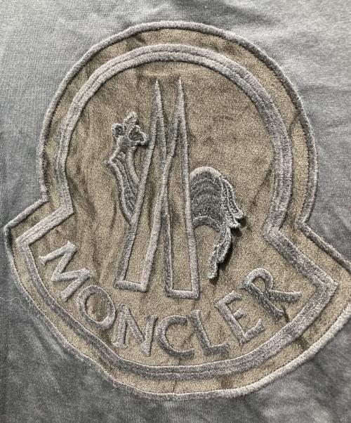 MONCLER（モンクレール）MONCLER (モンクレール) T-SHIRT GIROCOLLO ブラック サイズ:Mの古着・服飾アイテム