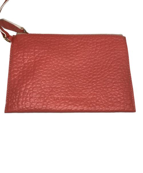 BURBERRY（バーバリー）BURBERRY (バーバリー) トートバッグ エンボスチェック ポーチ付 レザー ピンク サイズ:不明の古着・服飾アイテム