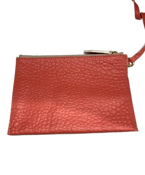 BURBERRY（バーバリー）BURBERRY (バーバリー) トートバッグ エンボスチェック ポーチ付 レザー ピンク サイズ:不明の古着・服飾アイテム