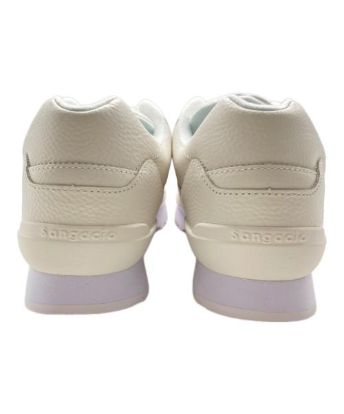 Sangacio（サンガッチョ）SANGACIO (サンガッチョ) BRANDALISED (ブランダライズド) にゅーず PURE WHITE ホワイト サイズ:27.5cmの古着・服飾アイテム