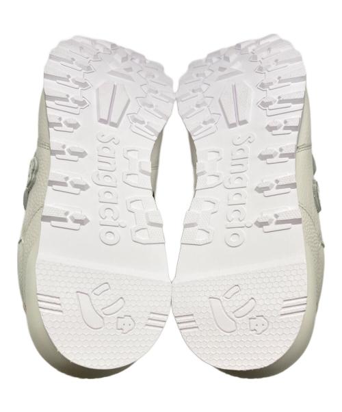 Sangacio（サンガッチョ）SANGACIO (サンガッチョ) BRANDALISED (ブランダライズド) にゅーず PURE WHITE ホワイト サイズ:27.5cmの古着・服飾アイテム