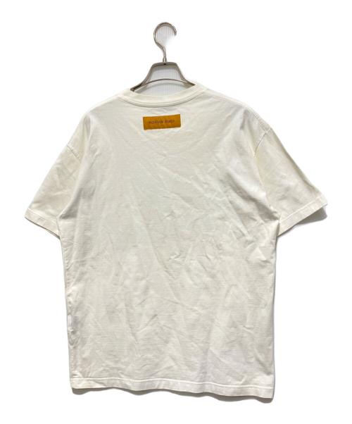 LOUIS VUITTON（ルイ ヴィトン）LOUIS VUITTON (ルイ ヴィトン) 22SS グラフィットロゴ プリント Tシャツ ホワイト サイズ:Mの古着・服飾アイテム