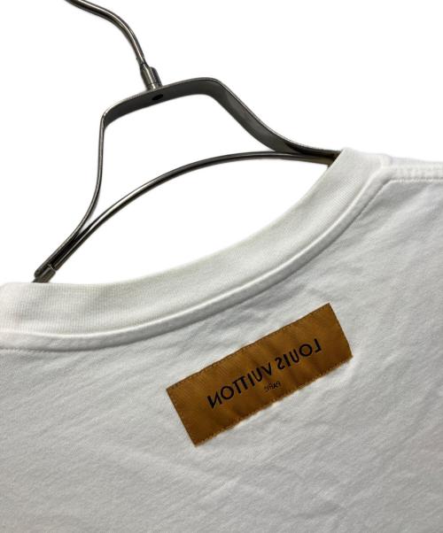 LOUIS VUITTON（ルイ ヴィトン）LOUIS VUITTON (ルイ ヴィトン) 22SS グラフィットロゴ プリント Tシャツ ホワイト サイズ:Mの古着・服飾アイテム