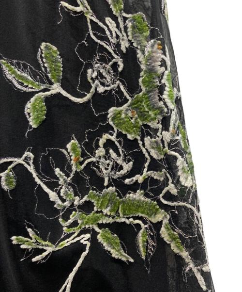 Ameri VINTAGE（アメリヴィンテージ）Ameri VINTAGE (アメリヴィンテージ) 2WAY WILD ROSE CANVAS ART DRESS ブラック サイズ:Mの古着・服飾アイテム