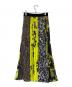 MSGM (エムエスジーエム) ミックス柄スカート プリーツスカート ブラック サイズ:40：9000円