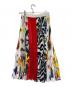 MSGM (エムエスジーエム) 総柄プリーツスカート ホワイト サイズ:44：7000円