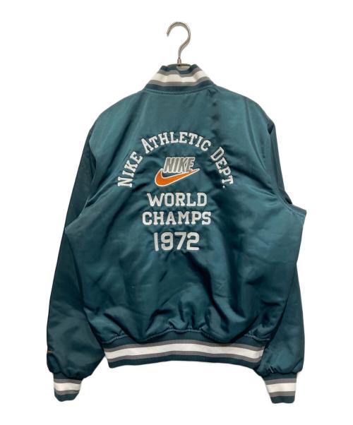 NIKE（ナイキ）NIKE (ナイキ) SATIN DUGOUT JKT オリーブ サイズ:sの古着・服飾アイテム