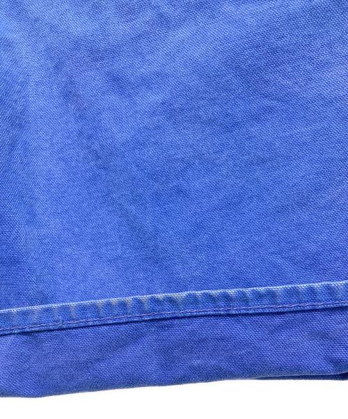 stussy（ステューシー）stussy (ステューシー) Big Ol' Short Washed Canvas ブルー サイズ:32の古着・服飾アイテム