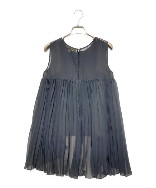 ERIN（エリン）ERIN (エリン) ノースリーブブラウス ブラック サイズ:2の古着・服飾アイテム