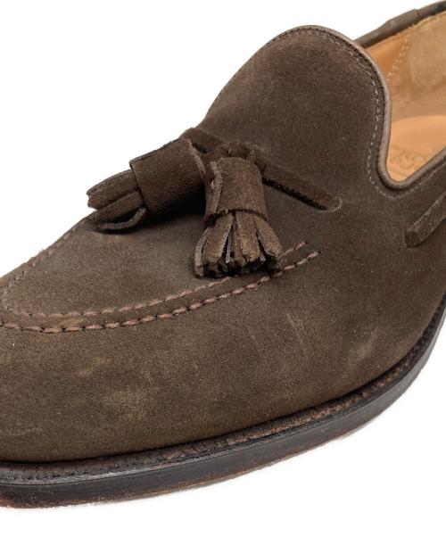 Crockett & Jones（クロケット＆ジョーンズ）Crockett & Jones (クロケット＆ジョーンズ) タッセルローファー ブラウン サイズ:6の古着・服飾アイテム