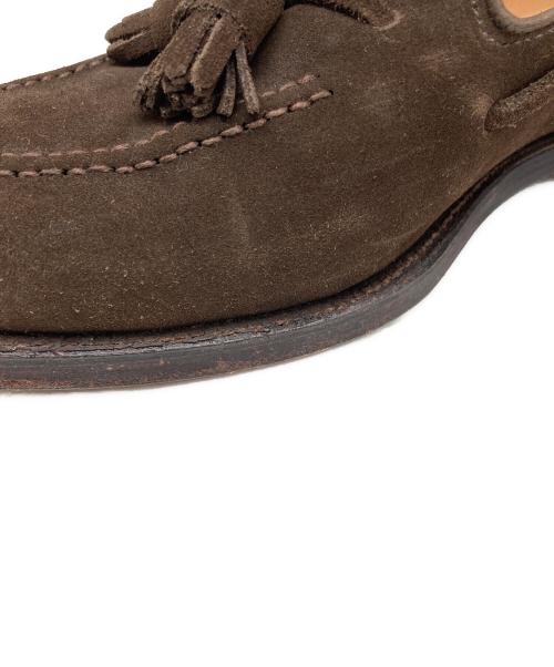 Crockett & Jones（クロケット＆ジョーンズ）Crockett & Jones (クロケット＆ジョーンズ) タッセルローファー ブラウン サイズ:6の古着・服飾アイテム