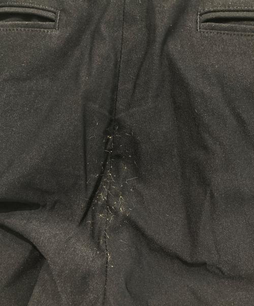 giab's ARCHIVIO（ジャブス アルキヴィオ）giab's ARCHIVIO (ジャブス アルキヴィオ) MASACCIO/M1 VERTICAL STRETCH SUEDE スエードタッチ ストレッチパンツ ブラック サイズ:44の古着・服飾アイテム