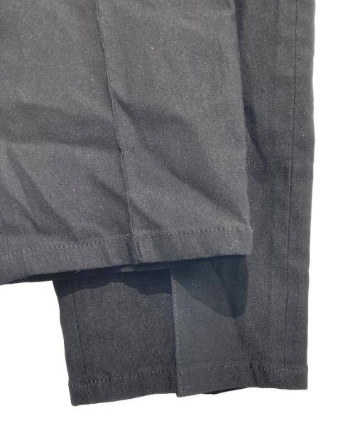 giab's ARCHIVIO（ジャブス アルキヴィオ）giab's ARCHIVIO (ジャブス アルキヴィオ) MASACCIO/M1 VERTICAL STRETCH SUEDE スエードタッチ ストレッチパンツ ブラック サイズ:44の古着・服飾アイテム