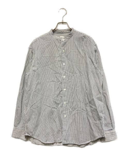 Ron Herman（ロンハーマン）Ron Herman (ロンハーマン) ストライプシャツ スカイブルー サイズ:Sの古着・服飾アイテム