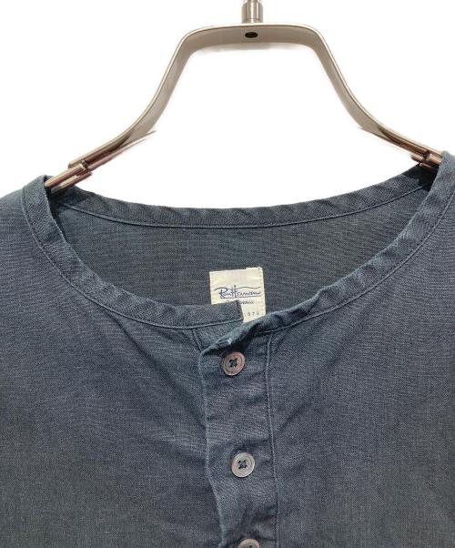 Ron Herman（ロンハーマン）Ron Herman (ロンハーマン) Traceability Hemp Collarless Shirt ブラック サイズ:Sの古着・服飾アイテム