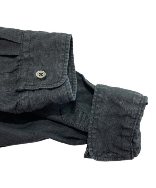 Ron Herman（ロンハーマン）Ron Herman (ロンハーマン) Traceability Hemp Collarless Shirt ブラック サイズ:Sの古着・服飾アイテム