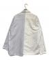 MM6 Maison Margiela (エムエムシックスメゾンマルジェラ) アシンメトリーロングスリーブシャツ スカイブルー サイズ:44：40000円