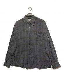 OUR LEGACY（アワーレガシー）の古着「ABOVE SHIRT BAZAAR CHECK チェックシャツ」｜グレー