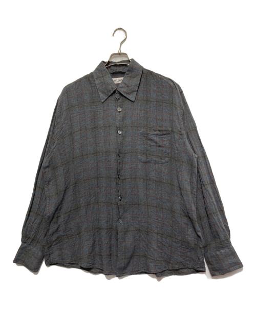 OUR LEGACY（アワーレガシー）OUR LEGACY (アワーレガシー) ABOVE SHIRT BAZAAR CHECK チェックシャツ グレー サイズ:48の古着・服飾アイテム