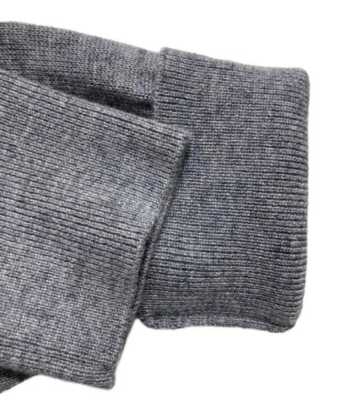 OHGA（オオガ）OHGA (オオガ) ドッキングフリルニット グレー サイズ:FREEの古着・服飾アイテム
